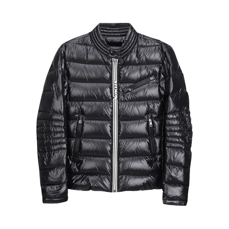 Moncler Caroux Giubbotto Puffer Jacket Black Culture Circle