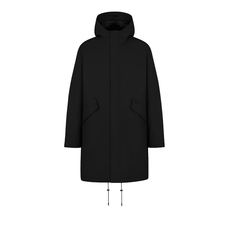Buy Dior x Shawn Stussy Hooded Parka 'Black' - 033C313A4810