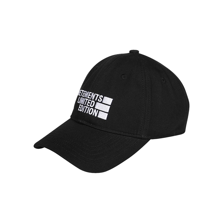 Buy Vetements Logo Limited Edition Cap 'Black' - UE51CA700B