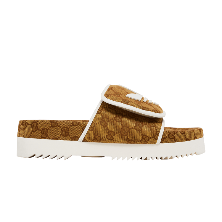 【ADIDAS】adidas x Gucci Monogram Slide★702412 UU010 6560 adidas x Gucci Monogram Slide Red Men's - 702412 UU010 6560 - US