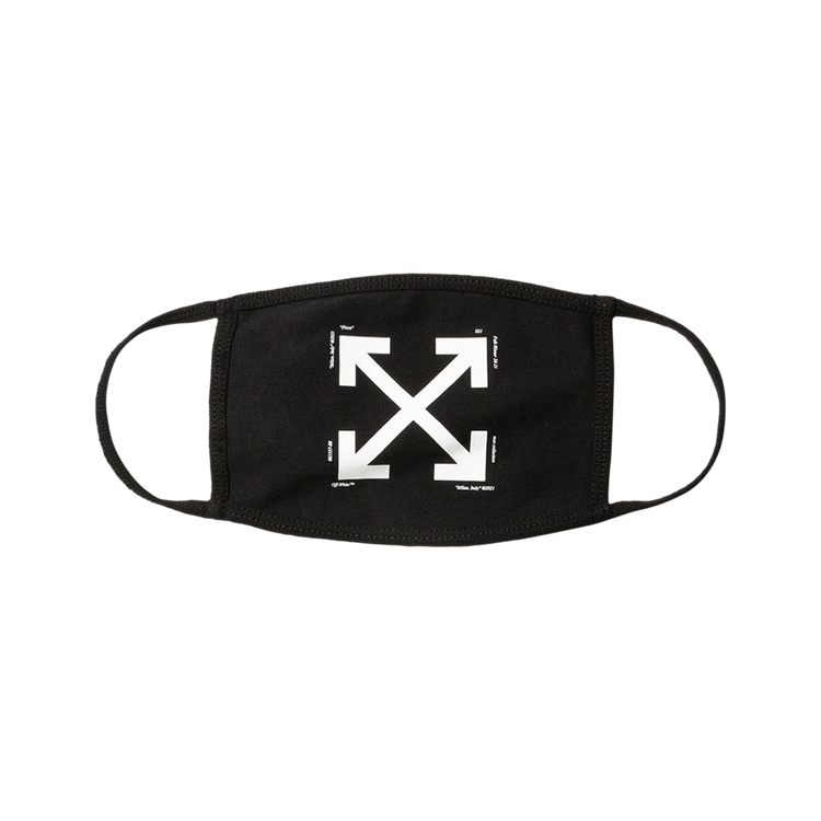 アクセサリーその他 OFF-WHITE Arrow Logo Face Mask Black 17360671_36109206_600.jpg