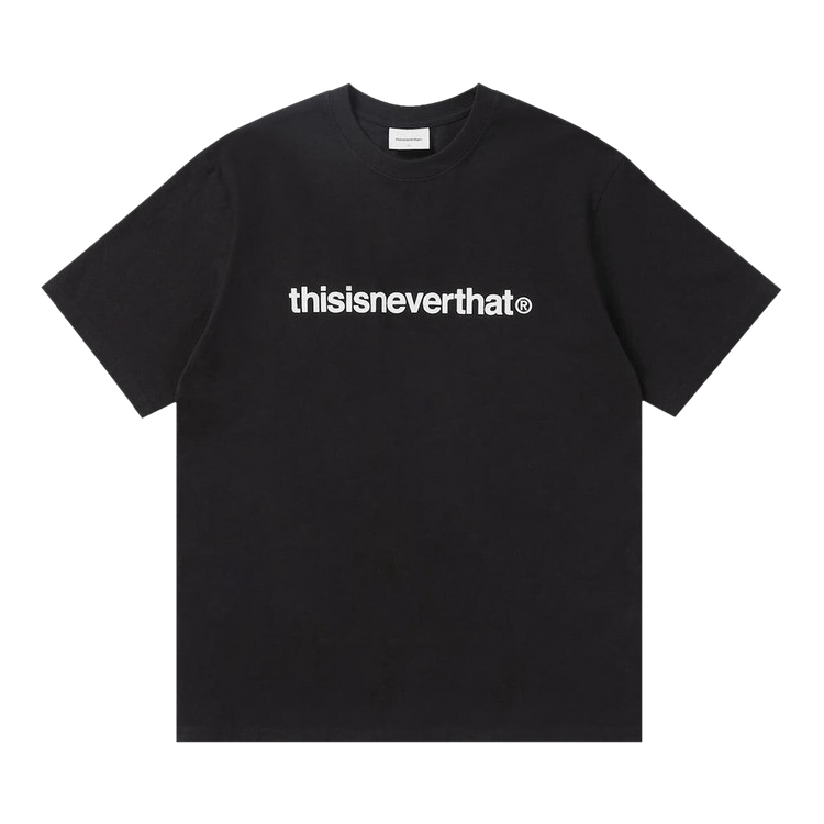 Buy thisisneverthat T-Logo Tee 'Black' - TN230TTSST01 BLAC | GOAT