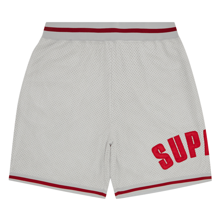 Buy Supreme Ultrasuede Mesh Short 'Grey' - SS24SH7 GREY | GOAT