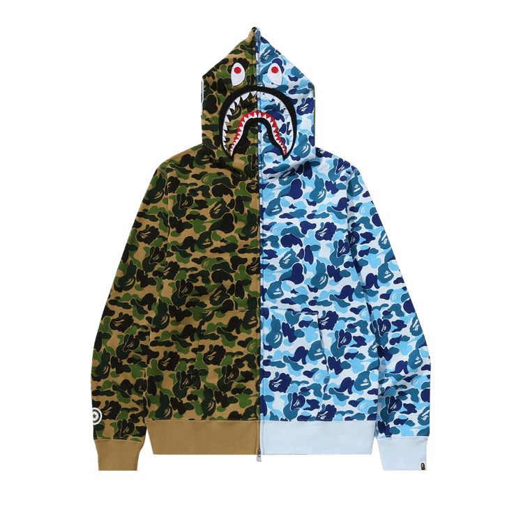 トップス ABC CAMO CRAZY SHARK FULL ZIP HOODIE 1418012_00.png.png