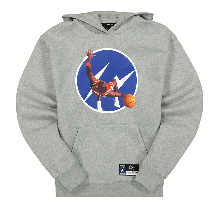 Buy Air Jordan x Fragment Image Pullover Hoodie Dark Grey Heather DA2991 030 GOAT