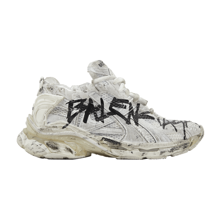 Buy Balenciaga Wmns Runner Sneaker 'Graffiti - White Black