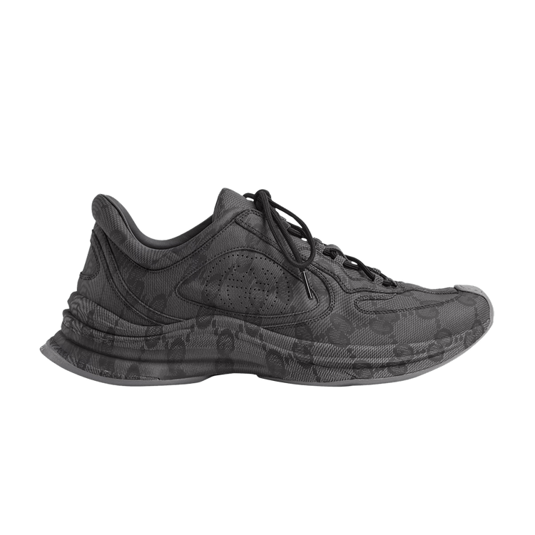 Buy Gucci Run Sneaker 'GG Water Transfer Print - Black