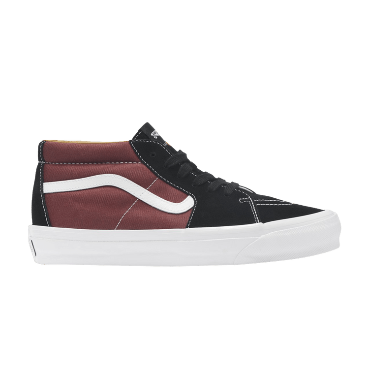 Premium Sk8-Mid 83 'Black Russet Maroon'