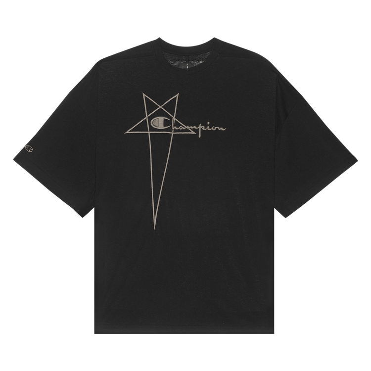 【関税&送料込】Rick Owens T-Shirt Buy Rick Owens Tommy Tee 'Black' - CM01D9229 CHJER 09 | GOAT