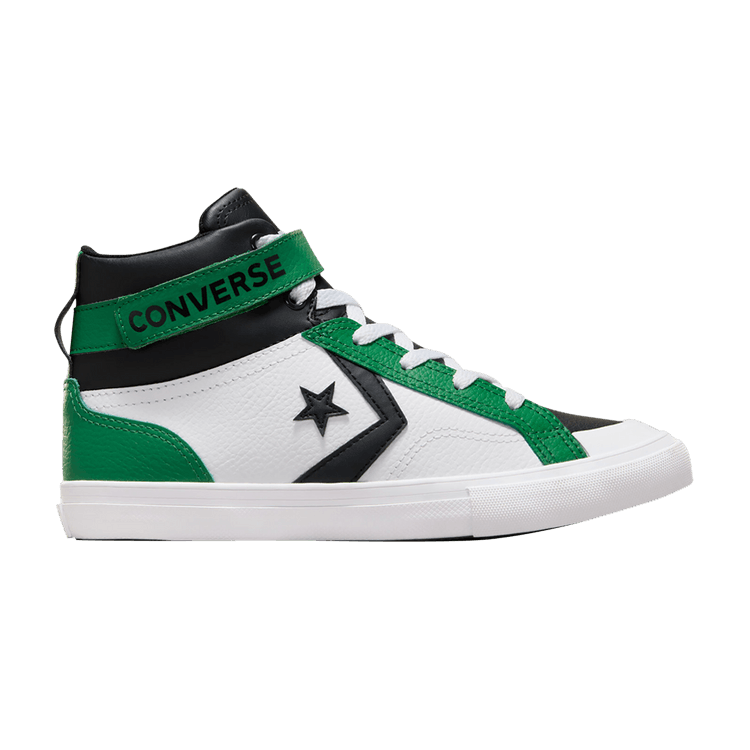 Pro Blaze Strap Leather High GS 'White Green Black'