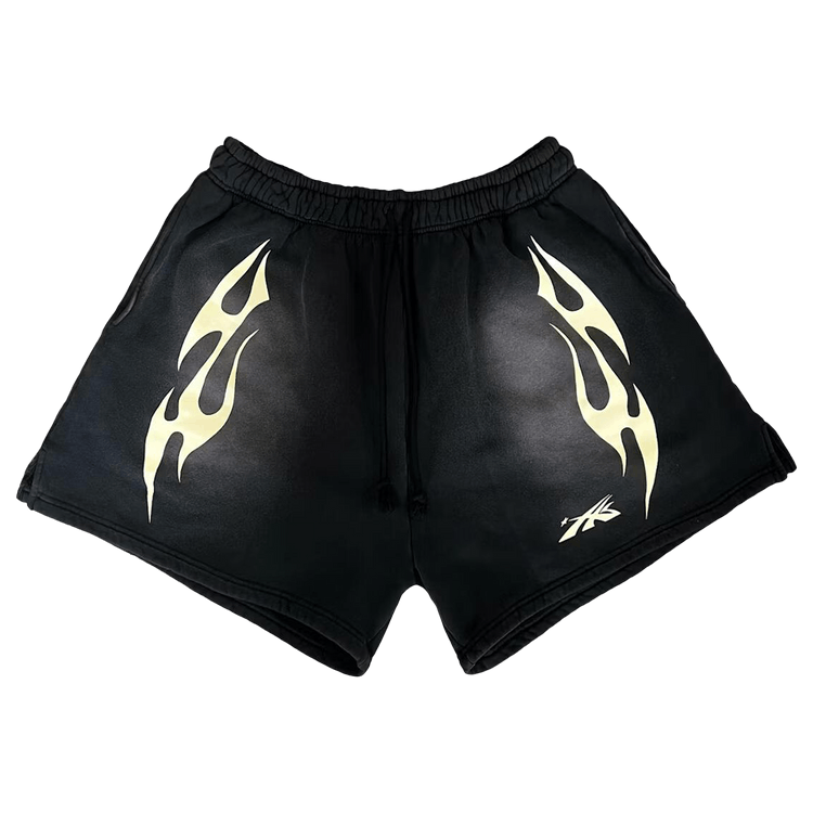 Size xxl Hellstar Sports Flame Shorts 'Black'