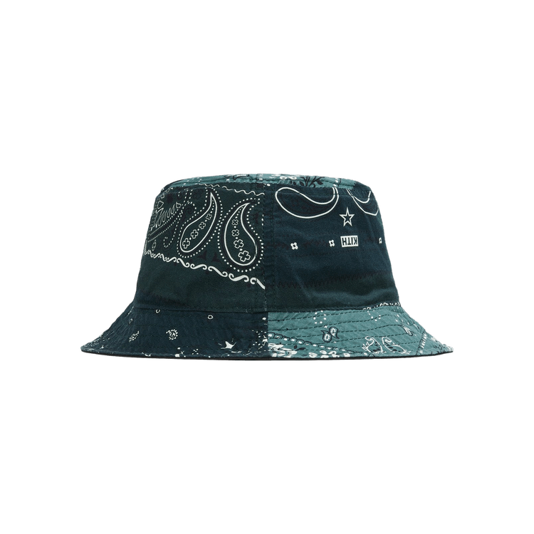 Buy Kith Deconstructed Bandana Bucket Hat 'Stadium' - KH5910 106