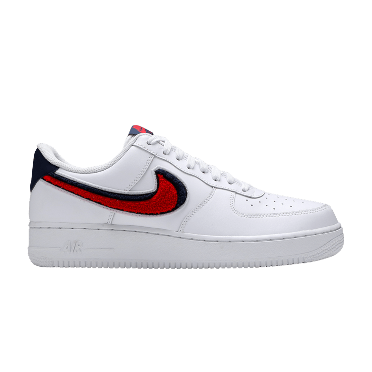 Air force 1 lv8 chenille swoosh top