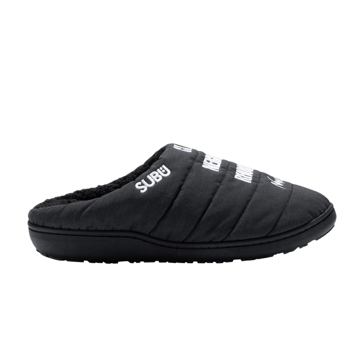 Buy NANGA x SUBU x Neighborhood Takibi Quilted Slipper 'Black