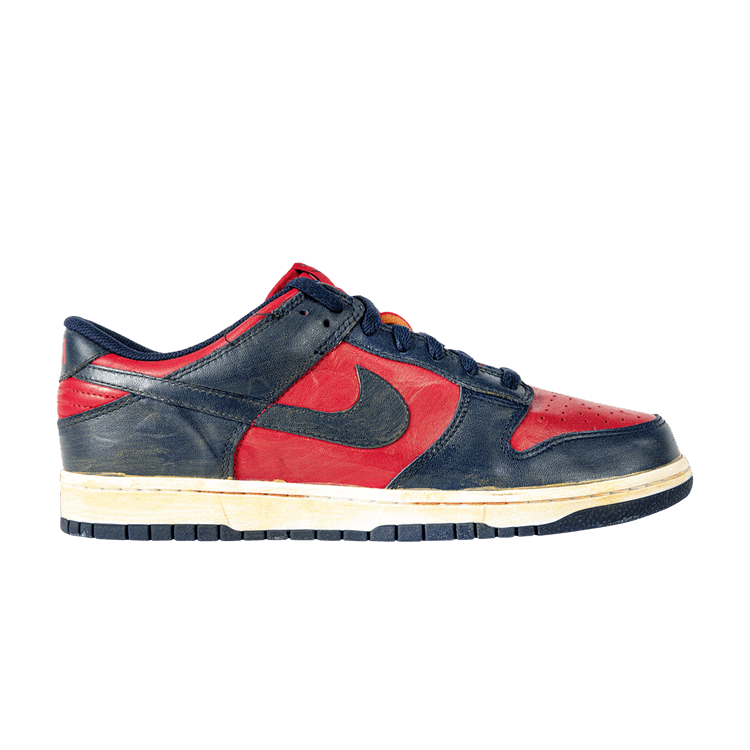 varsity red dunk lows