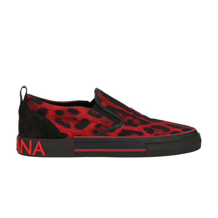 Buy Dolce & Gabbana Slip-On 'Red Leopard' - CS1900 AQ693