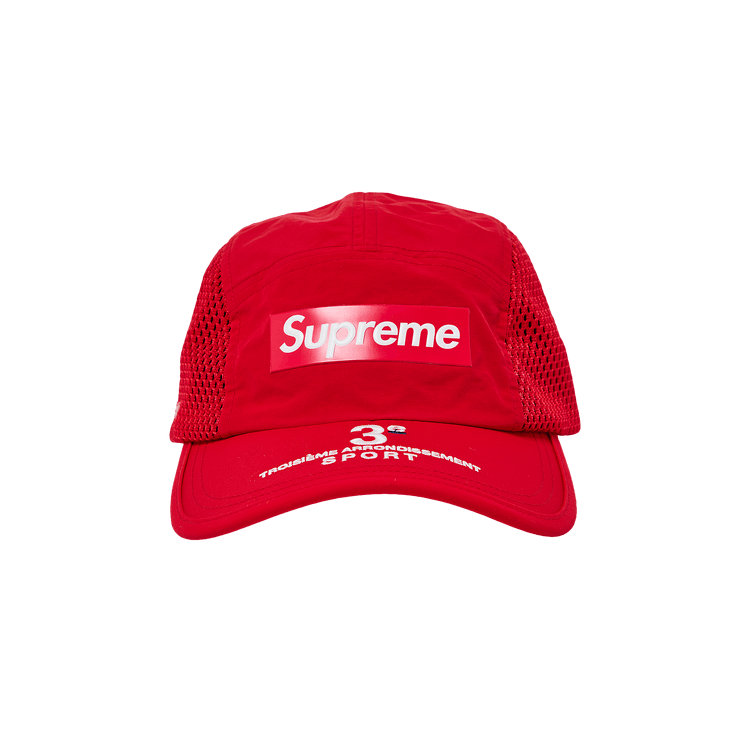 帽子 Supreme Overdyed Camp Cap Red Supreme Overdyed Camp Cap (FW25) - $48