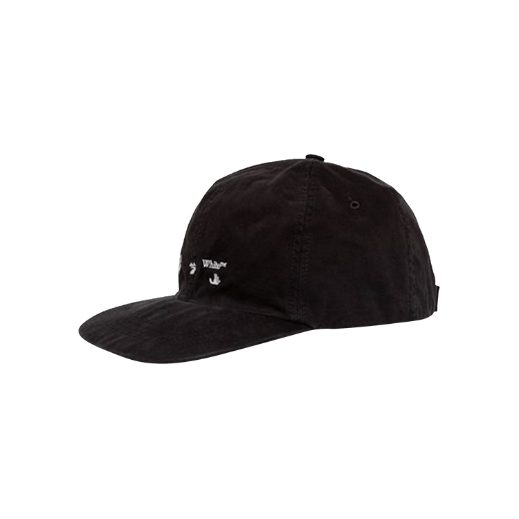 Buy Off-White Logo Baseball Cap 'Black