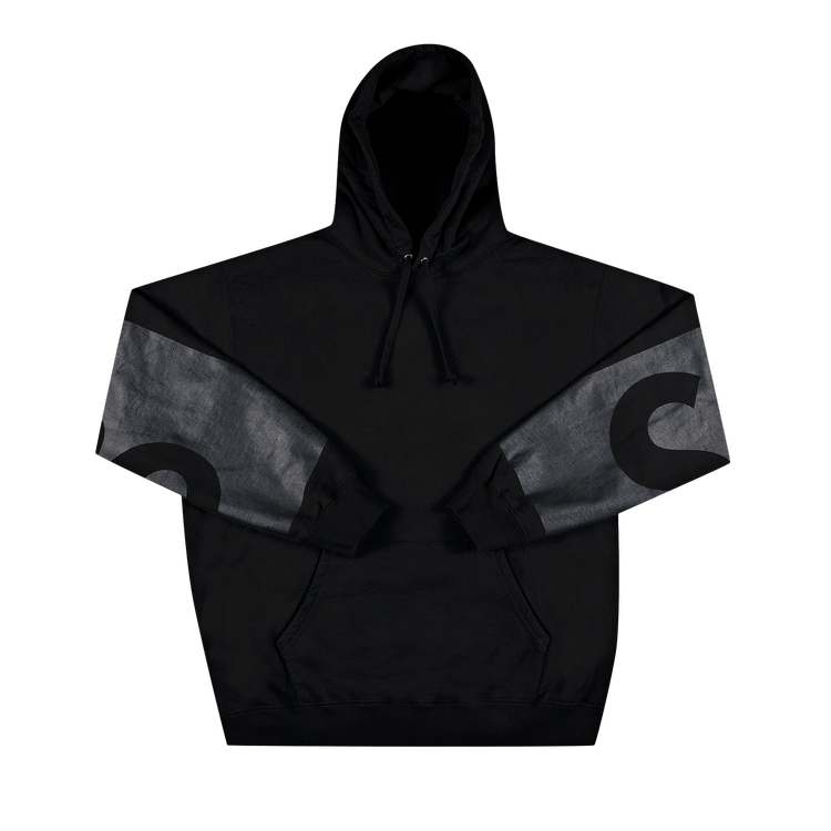 Buy Supreme Big Logo Hooded Sweatshirt 'Black' - SS21SW23