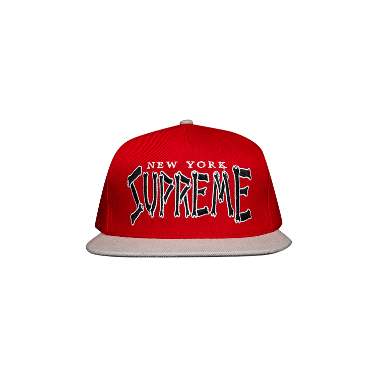 Buy Supreme Bones Logo 5-Panel 'Red' - SS21H64 RED | GOAT