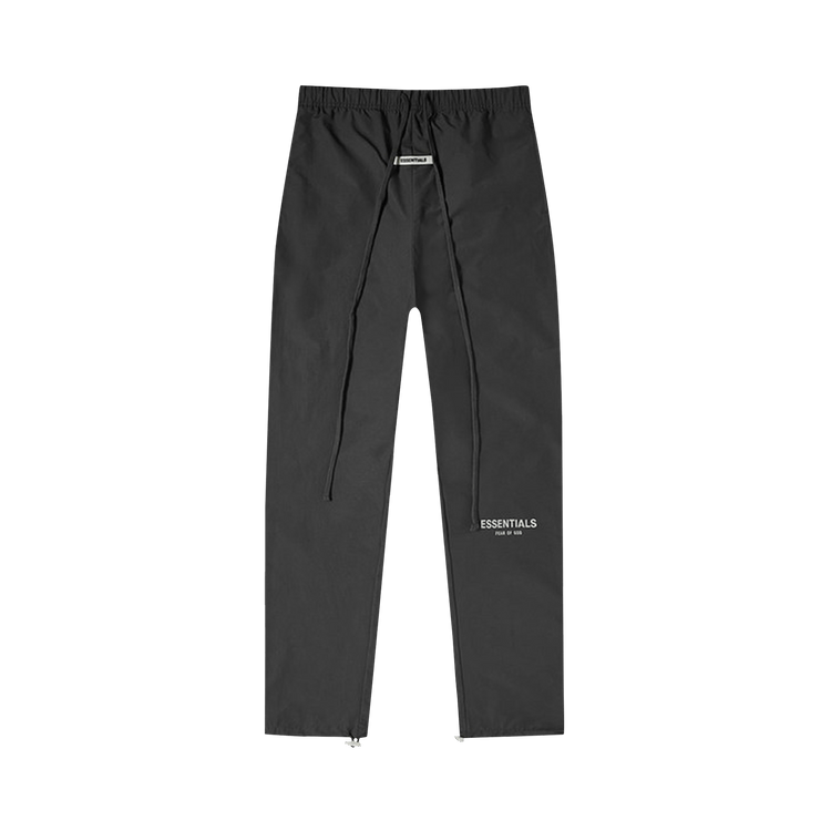 Buy Fear of God Essentials Nylon Track Pants 'Black' - 0130 43675