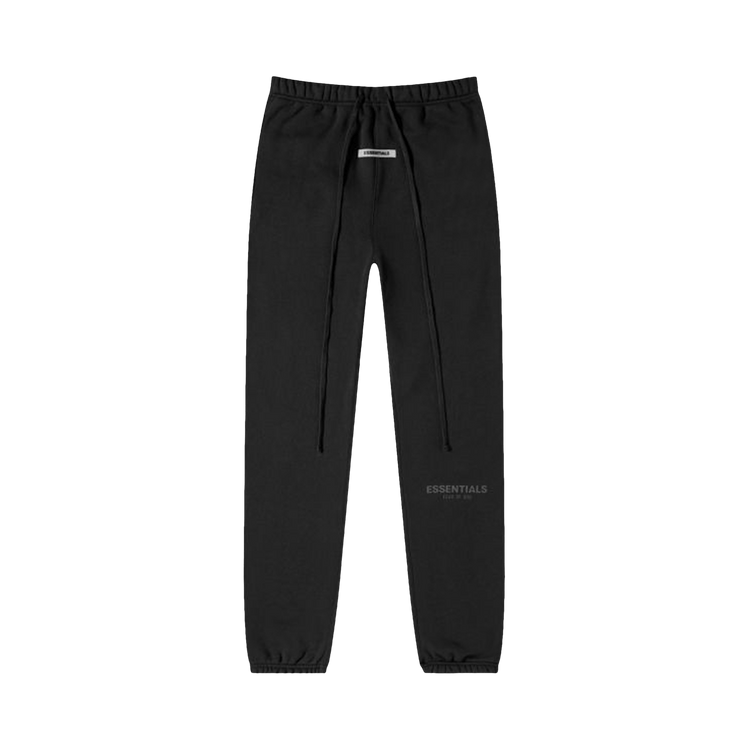 Buy Fear of God Essentials Sweatpants 'Black' - 0130 25050