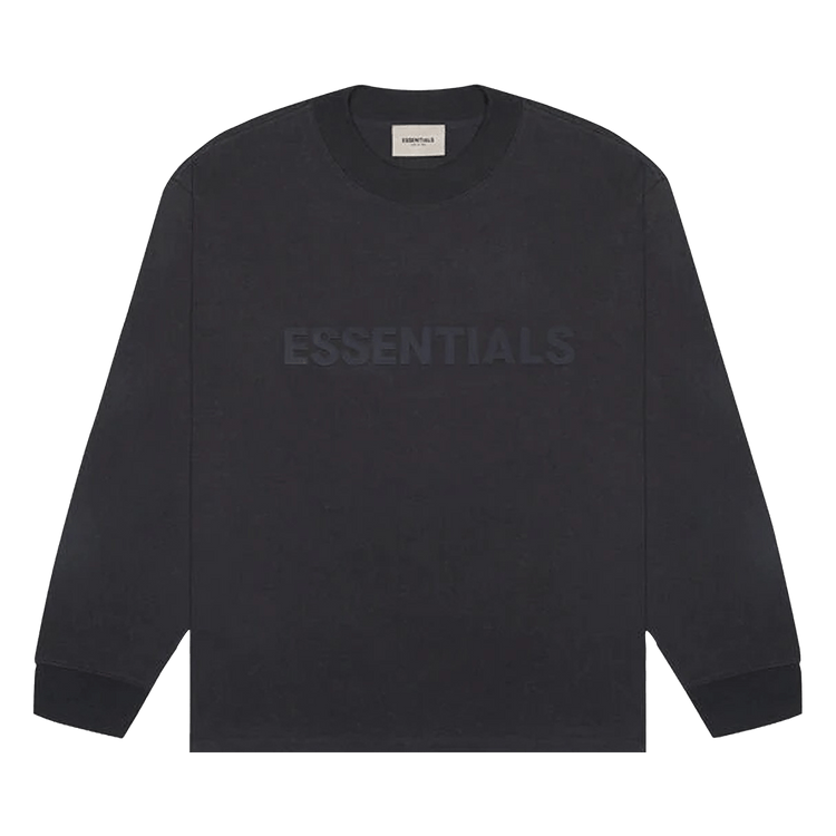 Buy Fear of God Essentials Long Sleeve T-Shirt 'Black