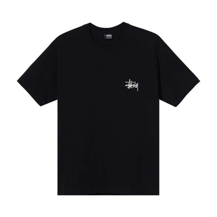 Buy Stussy Basic Tee 'Black' - 1904649 BLAC | GOAT