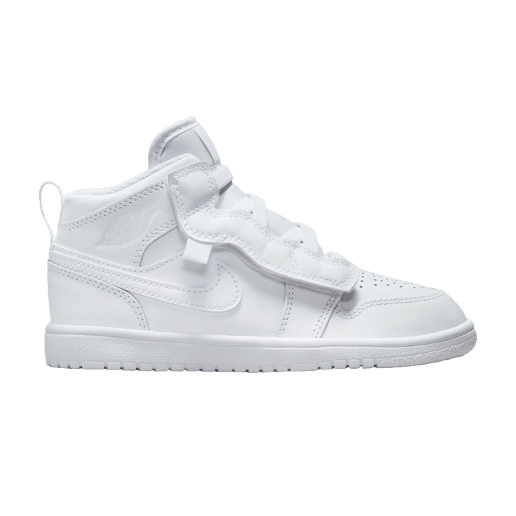 (PS) Air Jordan 1 Mid Alt 'Triple White'