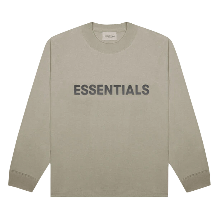 Buy Fear of God Essentials Long-Sleeve T-Shirt 'Olive