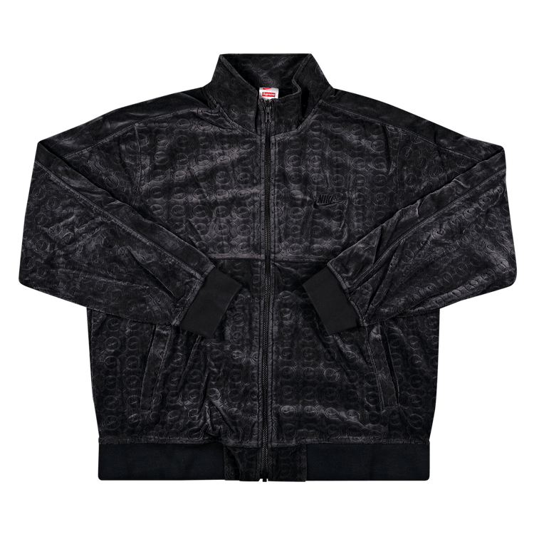 Buy Supreme x Nike Velour Track Jacket 'Black' - SS21J9