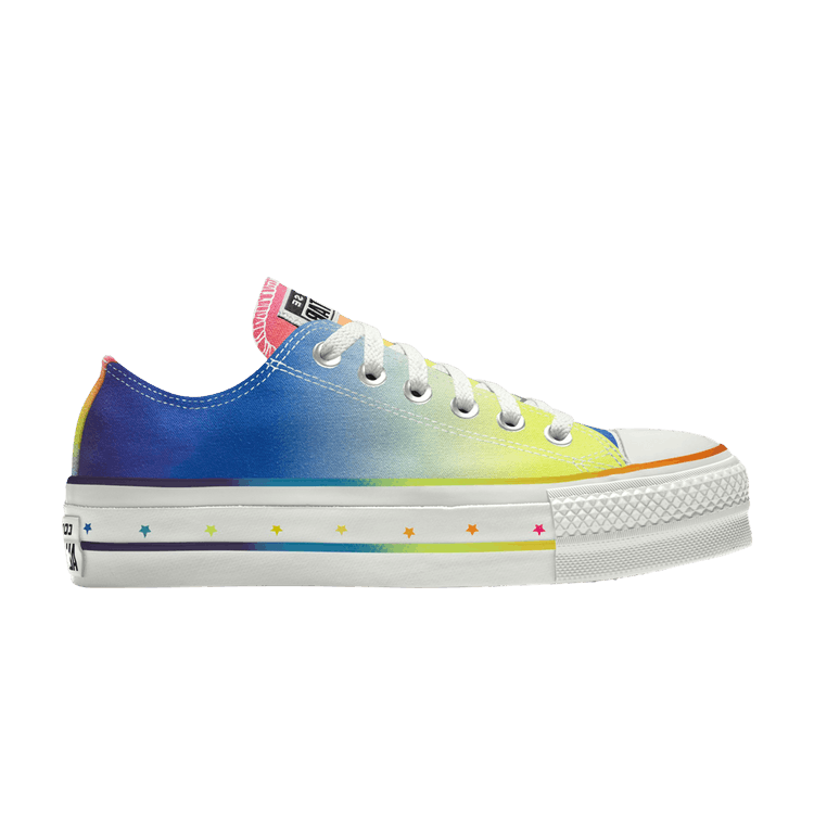 Chuck Taylor All Star Lift Platform Low 'Pride' By You