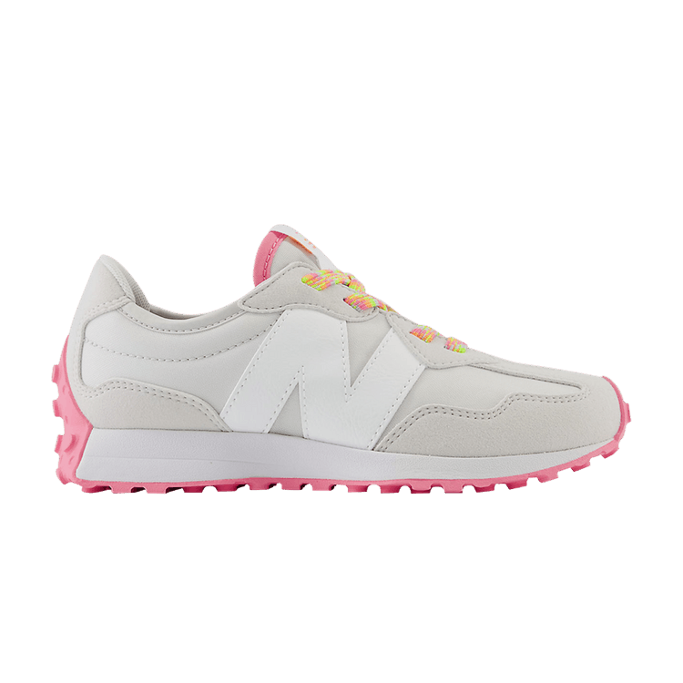 Buy 327 Little Kid Wide 'Grey Matter Bright Pink' - PH327LCA