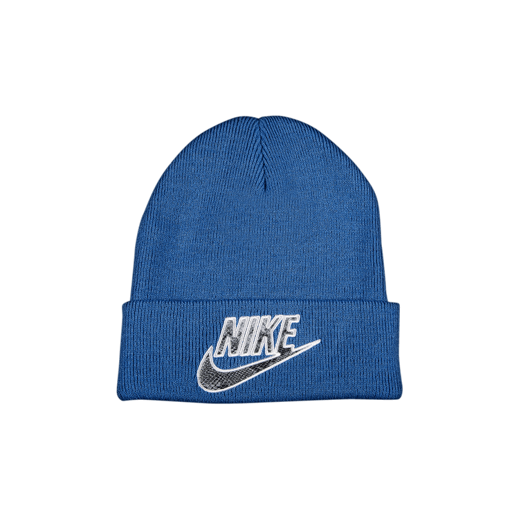 Supreme Nike Snakeskin Beanie UBK2 Supreme X Nike Snakeskin Beanie Cap Blue SS21 Supreme New York 2021