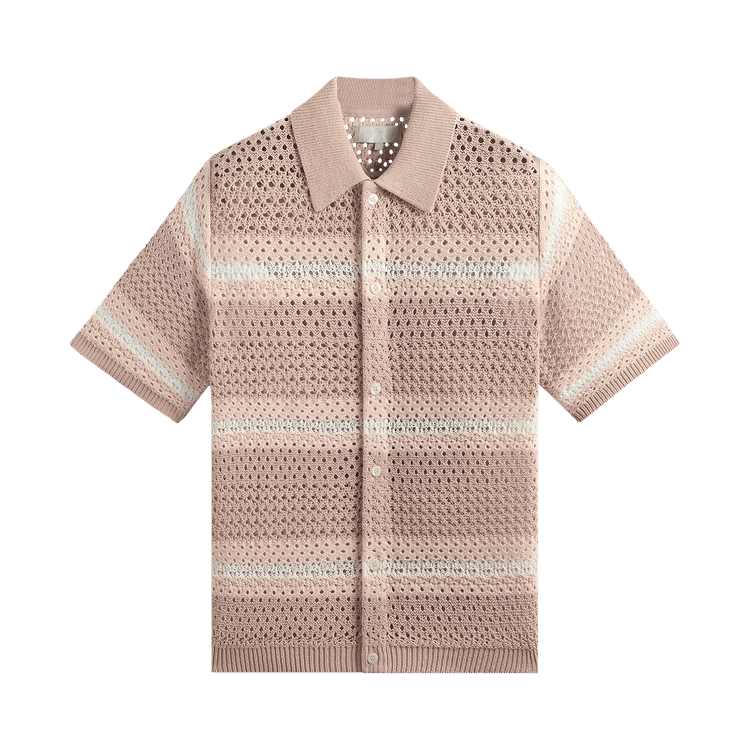 Kith Thompson Crochet Buttondown - Black | Parallel