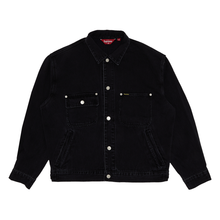 supreme コート Buy Supreme Denim Chore Trucker Jacket 'Black' - SS24J73