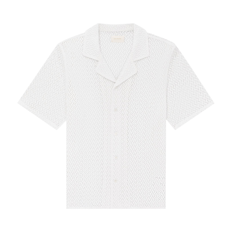 Buy Aimé Leon Dore Lace Resort Shirt 'Bright White