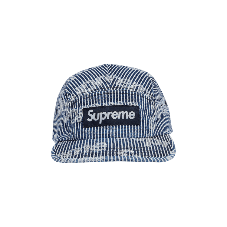 帽子 supreme DENIM CAMP CAP STRIPE Supreme Denim Camp Cap SS24 Stripe - US