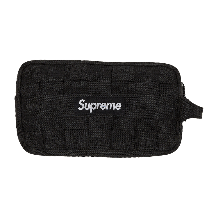 Supreme black utility bag store