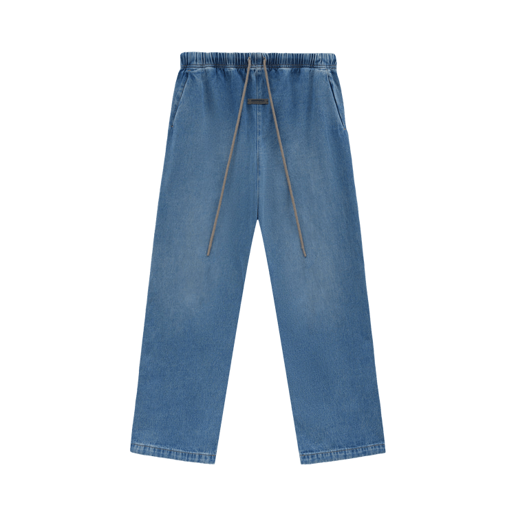Buy Fear of God Essentials Denim Lounge Pant 'Medium Wash
