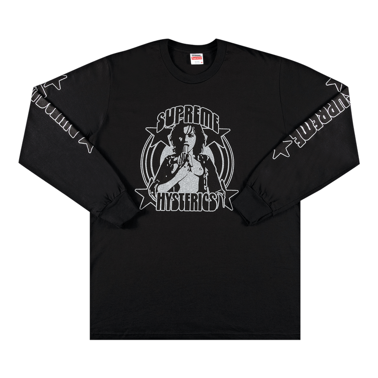 HYSTERIC GLAMOUR x Supreme ブラックスウェット Supreme×HYSTERIC GLAMOUR/シュプリーム×ヒステリック グラマー