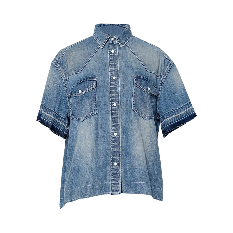 sacai - sacai 23SS Denim Shirtの通販 by mika's shop｜サカイ