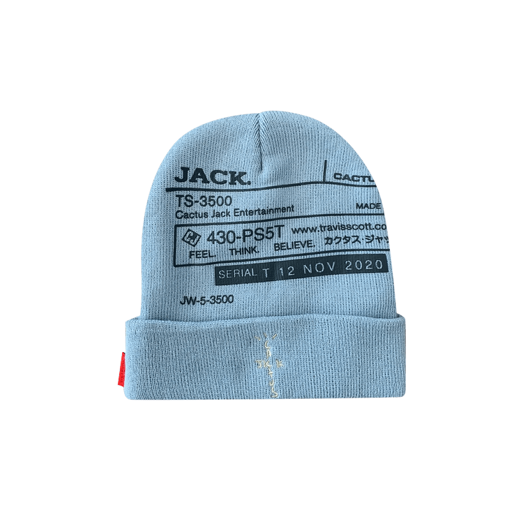 商品画像：Travis Scott Cactus Jack x Fragment Sunrise Beanie | PacSun 4