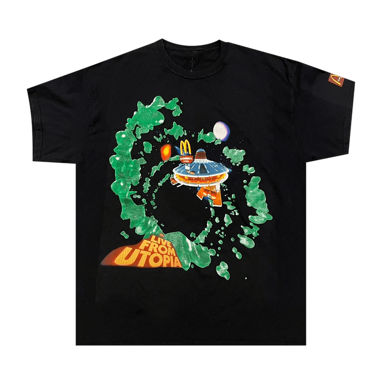 Buy Cactus Jack by Travis Scott Fly-Thru T-Shirt 'Black' - CJMD