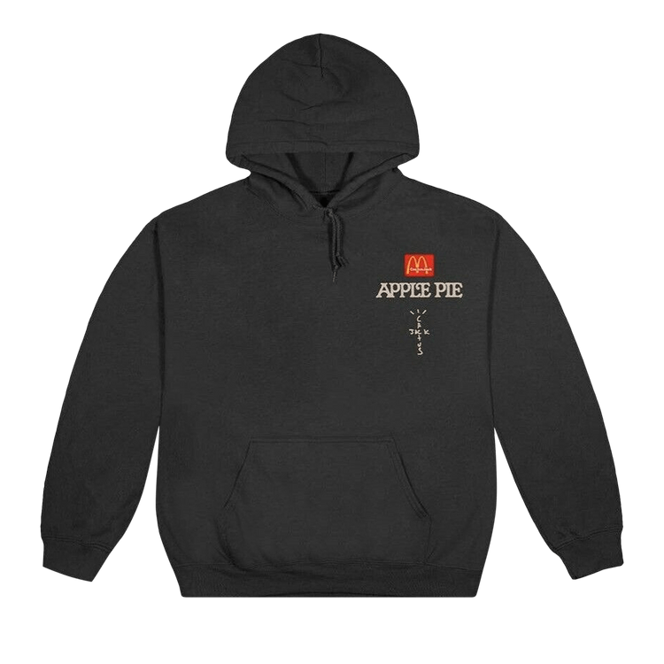 Buy Cactus Jack by Travis Scott x McDonald's Apple Pie Hoodie 'Black' -  CJMD HS70 BLAC | GOAT