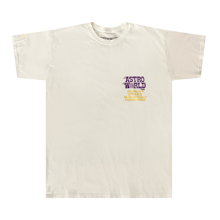 Tシャツ・カットソー Travis Scott Astroworld LA Exclusive T-shirt Travis Scott Astroworld LA Exclusive Long Sleeve Tee (93665