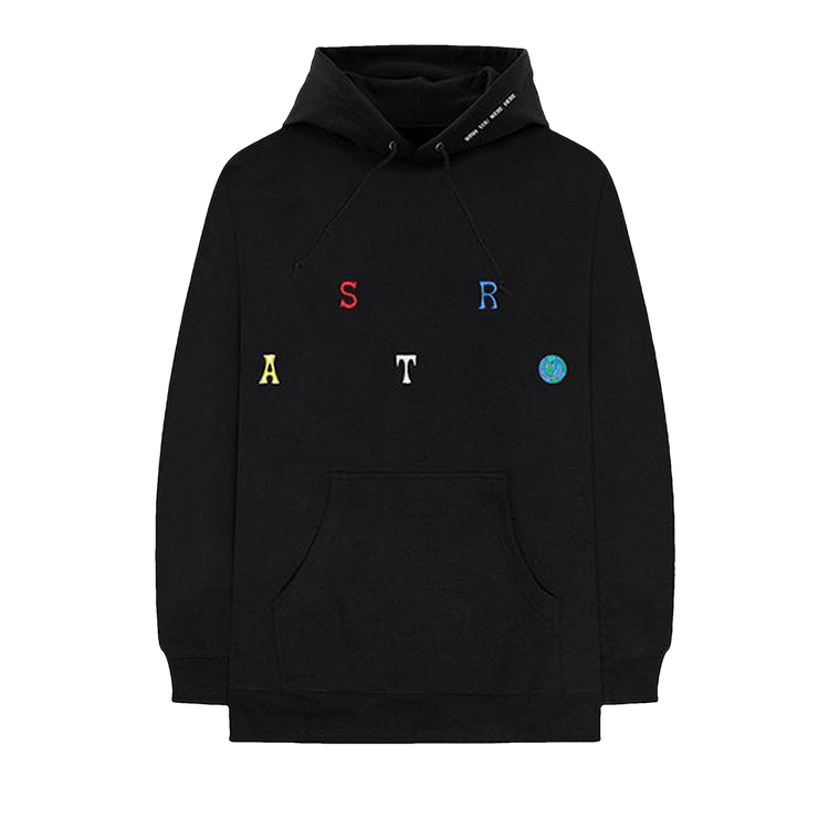 Buy Cactus Jack by Travis Scott Astroworld Festival Hoodie Black 1945 1FW180106ASH BLAC GOAT