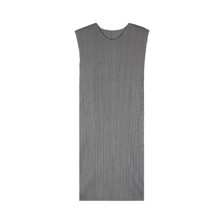 open lace back dress Issey Miyake Pleats Please Black pleated dress