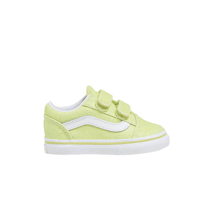 Old Skool V Toddler 'Glitter - Lime Sherbet'