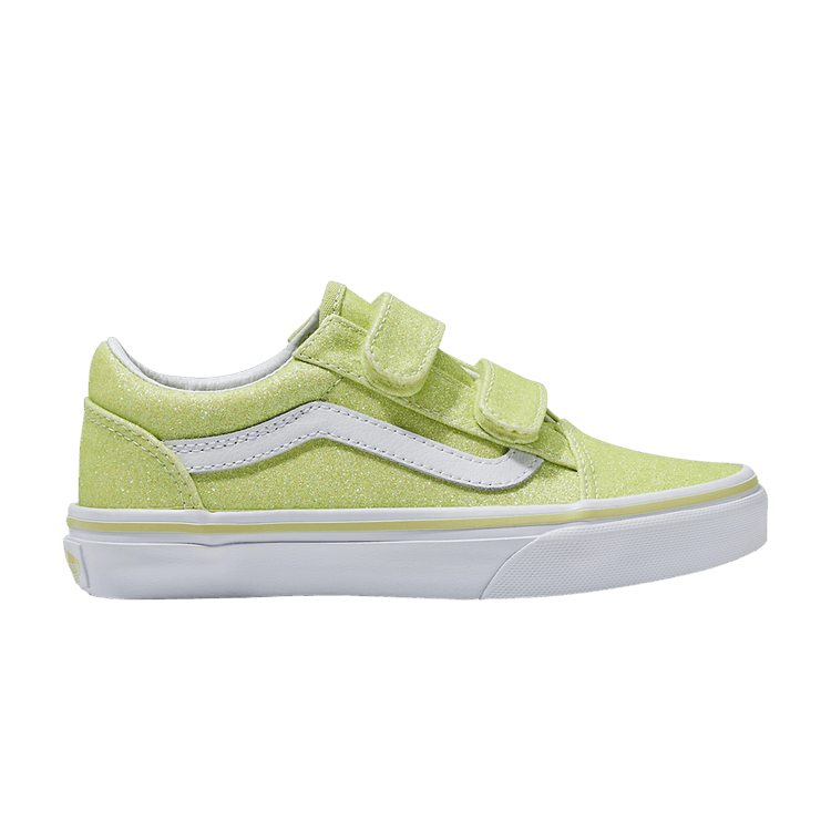 Old Skool V Kids 'Glitter - Lime Sherbet'